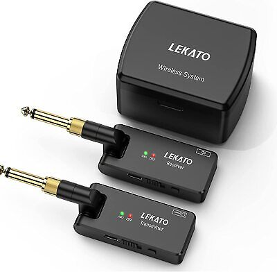 Testing the Lekato WS 50 Guitar Wireless System. 